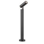 SLV S-Tubo Aluminium Nero | Adatto per 1x GU10