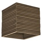 Ledvance Decor Parete e Luce da soffitto Piazza Marrone | Adatto per 1x E27
