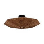 Good&Mojo Luce da soffitto Panama Rattan Marrone | Adatto per 1x E27 
