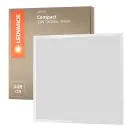 Ledvance Pannello a LED Compatto Aluminium Bianca 33W 3630lm - 840 Bianco Freddo | 60x60cm - UGR < 19