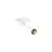 SLV Grip! Acciaio Faretti Bianca 10W 590lm - 927 Bianco Molto Caldo | Miglior Resa Cromatica - Dimmerabile