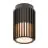 Nordlux Aludra Luce da soffitto Seaside Nero | Adatto per E27
