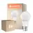 Confezione Multipack 6x Ledvance Performance LED Bulbo B22d Pera Ghiaccio 8.5W 806lm - 827 Bianco Molto Caldo|Sostitutiva 60W