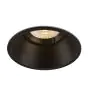SLV Horn-O Faretti Aluminium Nero Il Giro | Ritaglio 95mm - Adatto per 1x GU10 