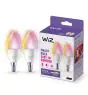 Pacco doppio 2x WiZ Smart LED E14 Candela Ghiaccio 5W 470lm | Miglior Resa Cromatica - Dimmerabile - Sostitutiva 40W
