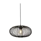 Good&Mojo Luce Pendente Cango Bambù Nero | Adatto per 1x E27 