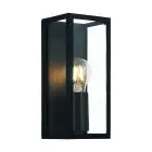 Eglo Luce Da Parete Alamonte 2 Acciaio Nero | IP44 - Adatto per 1x E27