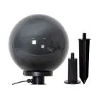 Eglo Punta Luce Monterollo Smoke Nero | IP44 - Adatto per 1x E27